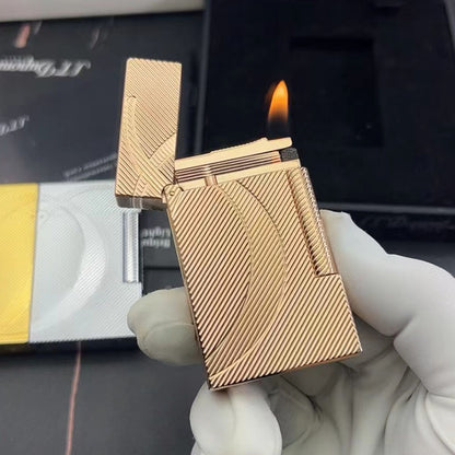 Classical S.T. Dupont Lighter #065 Gold&Silver&Rose-Gold