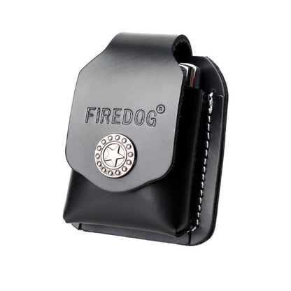 FIREDOG Genuine Leather Lighter Holster fit for Dupont Lighter#002