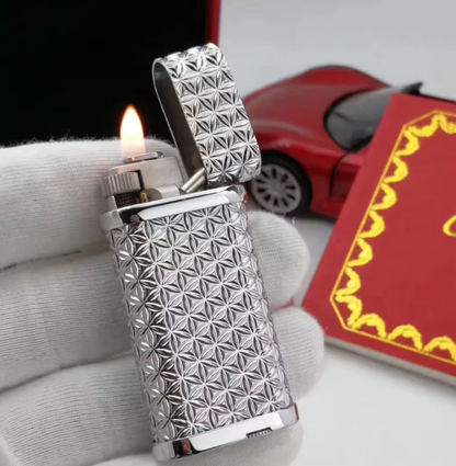 Cartier Lighter Luxury Diamond Carving Portable #048