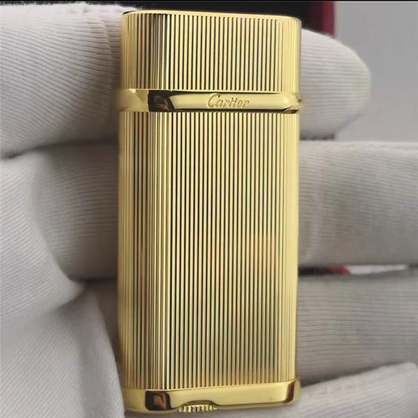 Cartier Lighter Vertical Pattern Style Inflatable Cigar Lighter #038