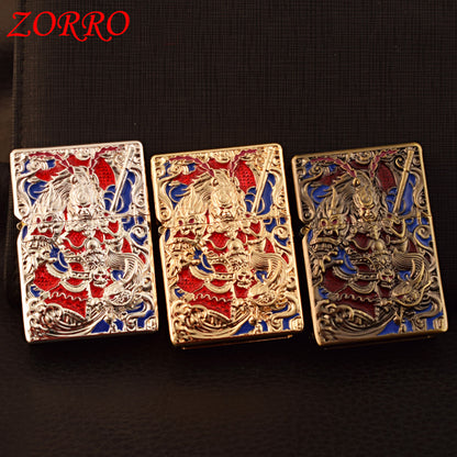 ZORRO & Sun Wukong Kerosene Lighter Windproof Design