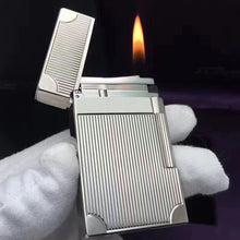 Cargar imagen en el visor de la galería, Classical Dupont Ligne 2 Memorial Tobacco Lighter Lattice #069