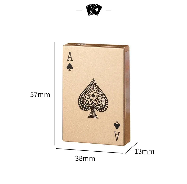 Card Shaped Metal Lighter