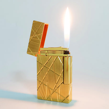 S.T. Dupont Ligne 2 Lighter Firelines Gold #044