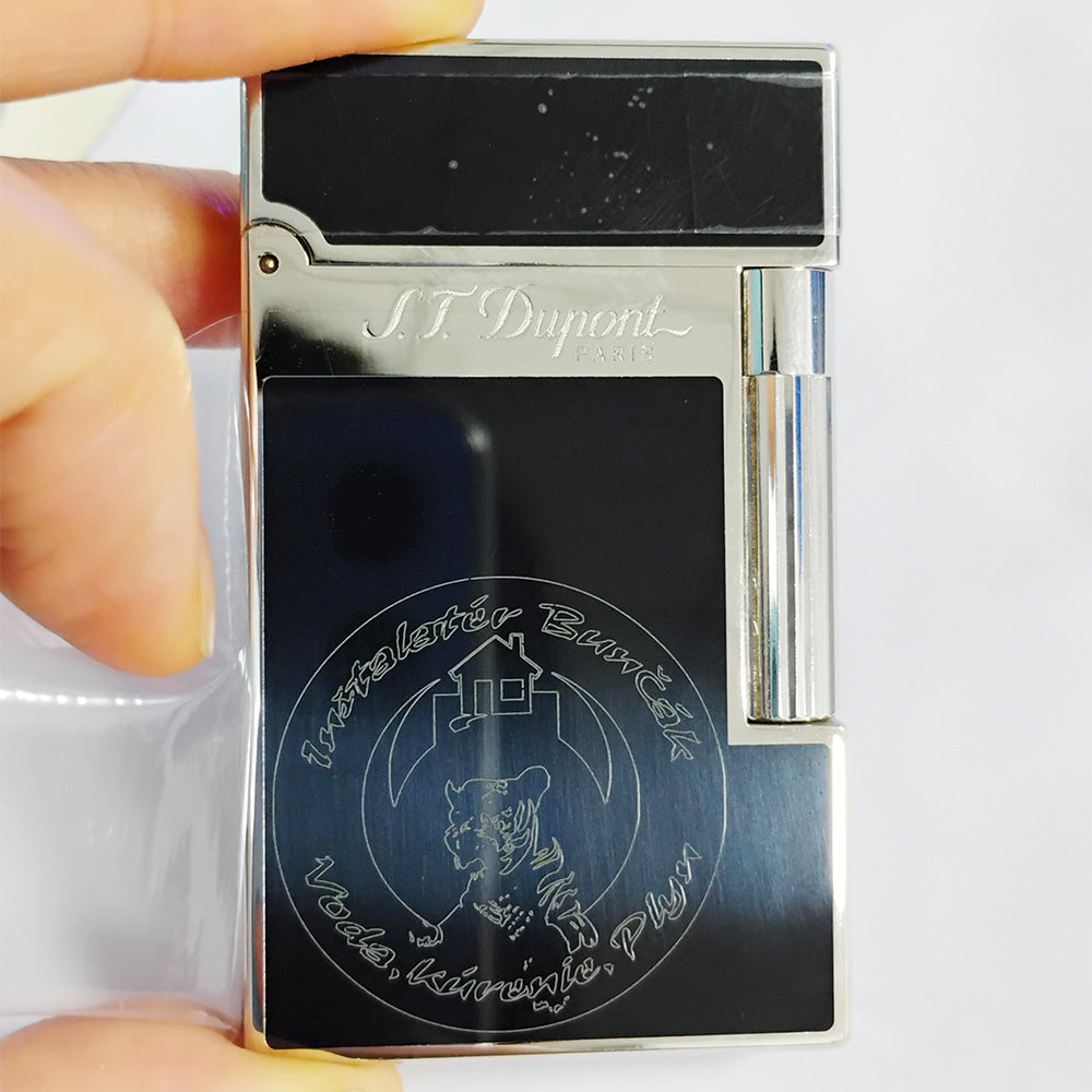 Custom Laser Engraved Lighter – Personalized Precision Engraving on Smooth Surface