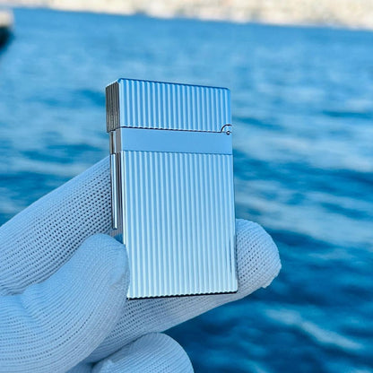 ST DUPONT Vertical Stripes Cigarette Lighter #002