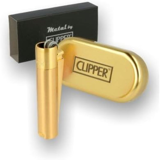 Clipper Lighter 3" Gold Assorted