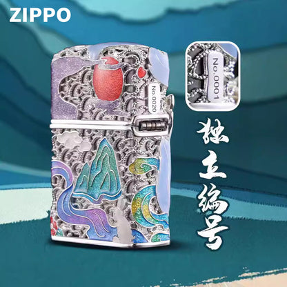 Zippo Lighter Fluorescence Nine-tailed Fox