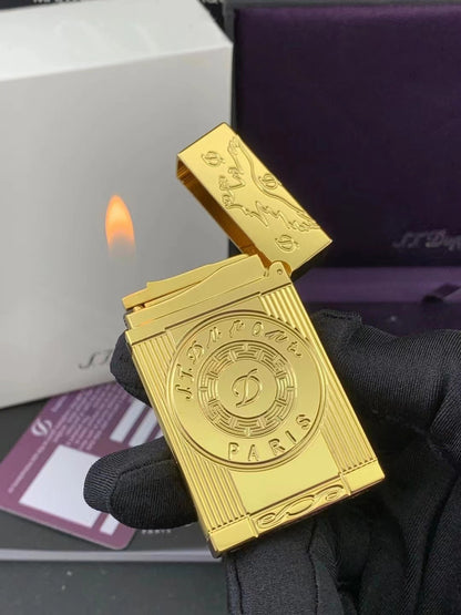 Classical Brass S.T Dupont Lighter #093