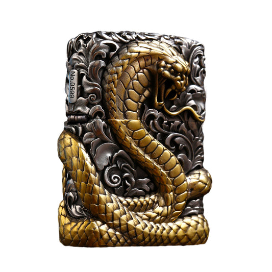 Zippo Armor Snake Design Lighter