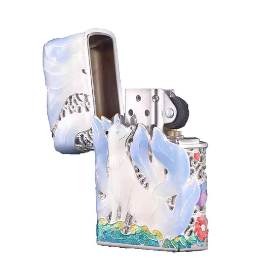 Zippo Lighter Fluorescence Nine-tailed Fox