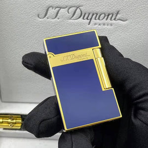 Classic Paint S T Ligne 2 Dupont Lighter Black Lacquer #072 Gold & Silver& Blue-Gold