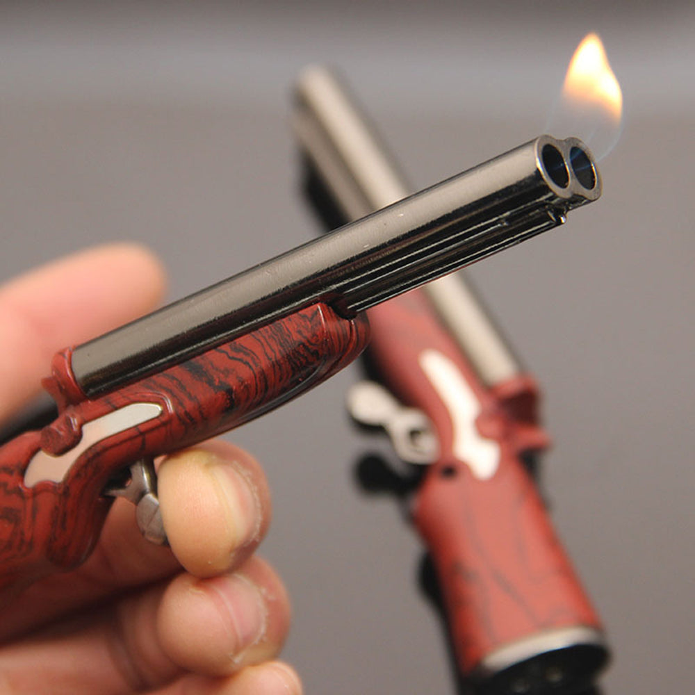 Inflatable Lighter Gun-shaped Straight Lighters