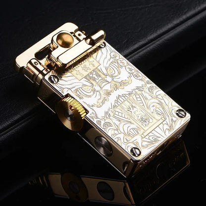 CHIEF Kerosene Lighter Light Luxury Rocker Ejection Ignition