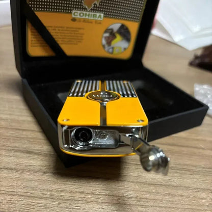 COHIBA Lighter 3 Jet Flame Torch Lighters