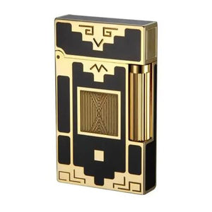 NEW Ancient Egypt Pharaoh Metal Gas Lighter Dupont L2 Natural Lacquer #121
