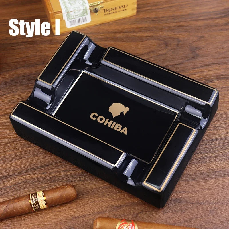 Cohiba Cigar Ashtray Large Ceramic