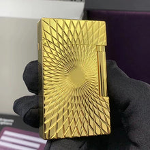 Load image into Gallery viewer, Special Sunflower S.T. Dupont Lighter #049 Gold &amp; Silver