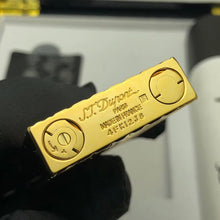 Cargar imagen en el visor de la galería, Special Sunflower S.T. Dupont Lighter #049 Gold &amp; Silver