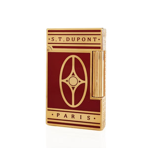 Lacquer Orient Express S.T. Dupont Lighter #165 Red-Gold