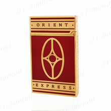 이미지를 갤러리 뷰어에 로드 , Lacquer Orient Express S.T. Dupont Lighter #165 Red-Gold