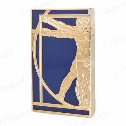 Da Vinci Man Pattern ST Dupont Lighter #080