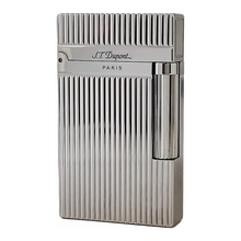 Load image into Gallery viewer, S.T. Dupont Classic Vertical Stripes Metal Lighter #007 SILVER