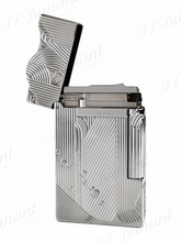 이미지를 갤러리 뷰어에 로드 , 잠자는 인어 Dupont Engraving 담배 라이터 #029 골드