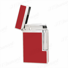 Load image into Gallery viewer, Memorial S T Ligne 2 Dupont Lighter Vintage Cling Sound #013 Red&amp;Gold Red&amp;Silver