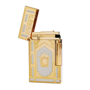 S.T.Dupont Lighter Ligne 2 Ping Sound Lacquer Engrave Pineapple #058