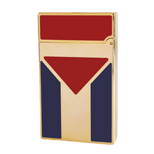 Laden Sie das Bild in den Galerie-Viewer, S.T. Dupont La República de Cuba National Flag Element Lighter #149