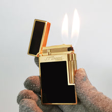 Load image into Gallery viewer, Double Flames Classic Lacquer S.T.Dupont Gas Lighter #302