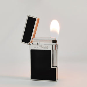 Double Flames Classic Lacquer S.T.Dupont Gas Lighter #302