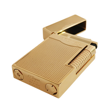 Load image into Gallery viewer, NEW Dense Small Lattice Dupont Lighter L2 Ping Sound #129