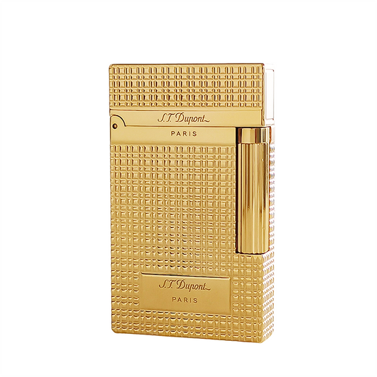 ST Dupont Cigarette Lighter Ping Lighters with Lattice Engraved #017