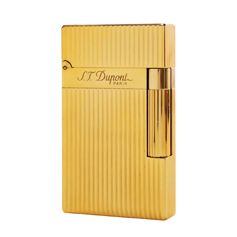 ST DUPONT Vertical Stripes Cigarette Lighter #002