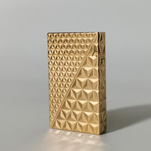 Laden Sie das Bild in den Galerie-Viewer, JT Dunant Lighter Yellow Gold Finish Triangle Engraving #059