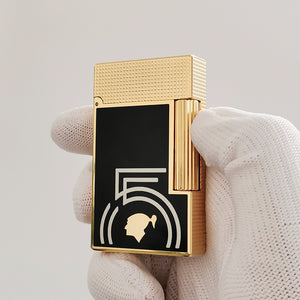 ST DUPONT x COHIBA Girl Head Ping Sound Lacquer Gas Lighter #131