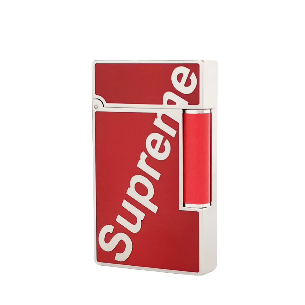 ST Dupont Lighter x Supreme Lighter Joint Name Series Red-Gold | Red-Silver