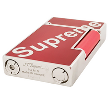 이미지를 갤러리 뷰어에 로드 , ST Dupont Lighter x Supreme Joint Name Series Red-Gold | Red-Silver