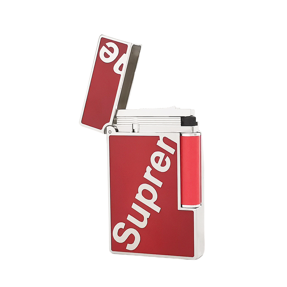 ST Dupont Lighter x Supreme Lighter Joint Name Series Red-Gold | Red-Silver