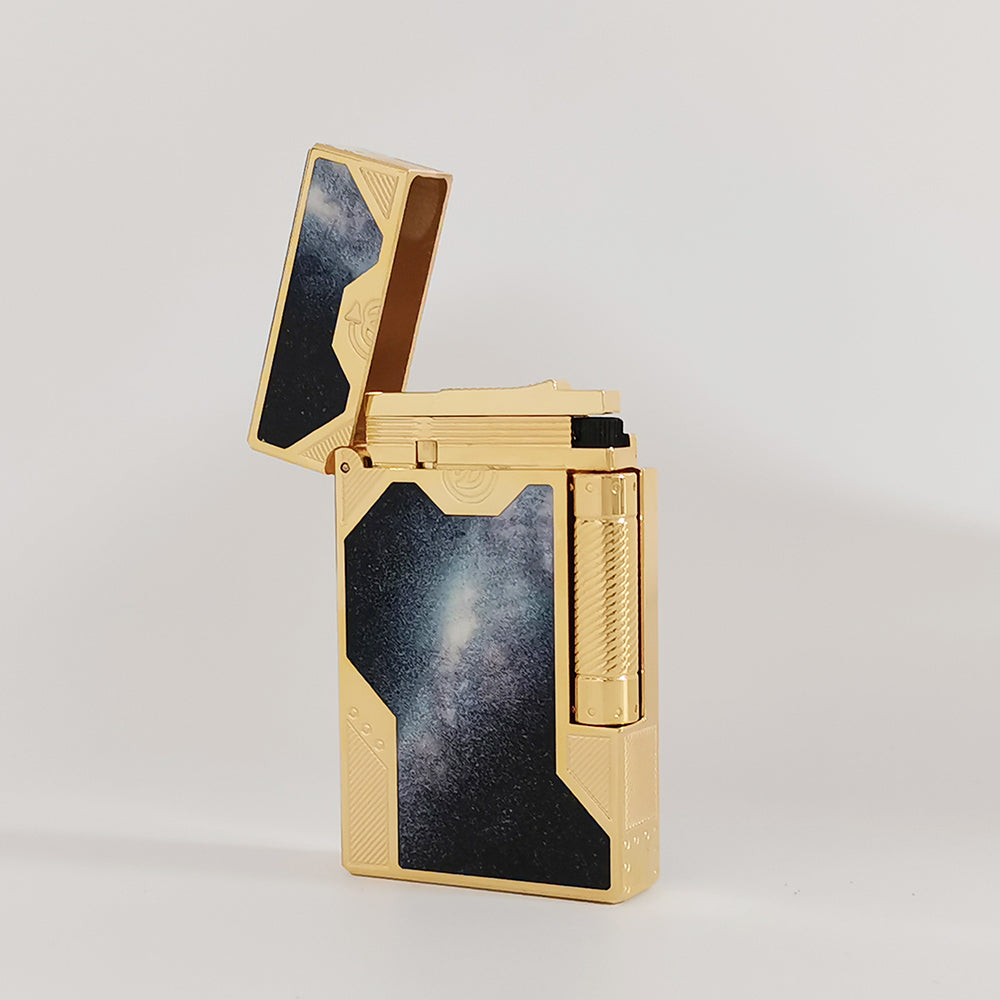 S.T. Dupont Lighter Space Odyssey Collection Limited Edition #154 Gold|Silver