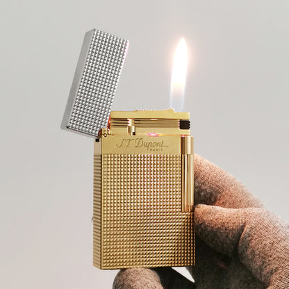 S.T. Dupont Line 2 Golden Hour Luxury Diamond Lighter Series #111