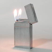 Load image into Gallery viewer, Double Flame S.T. Dupont Lighter #305 Gold