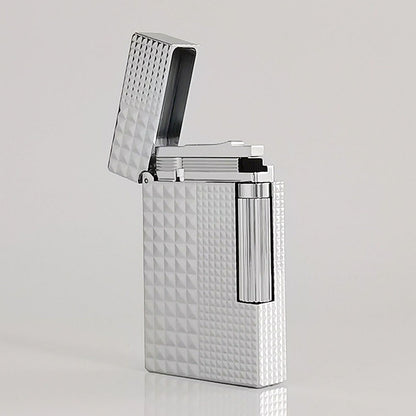 ST.Dupont Lighter Triangles and Square Engraved Design #005