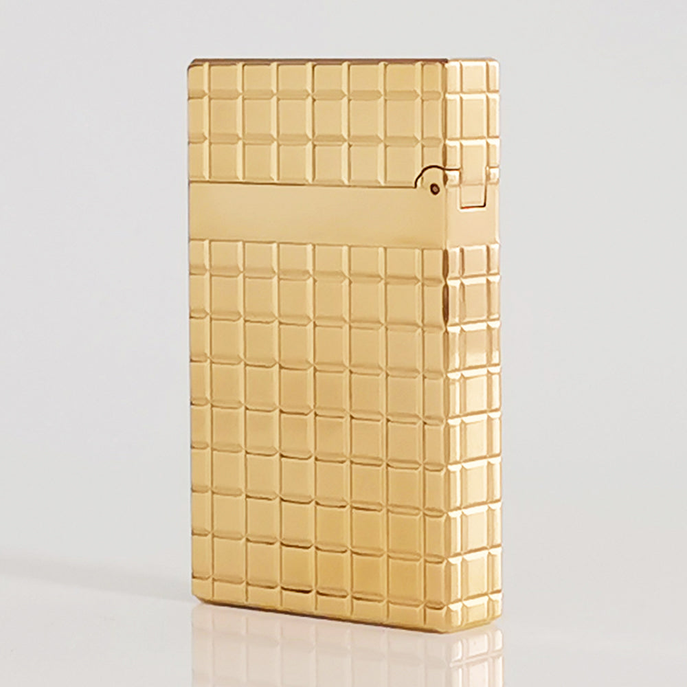 ST Dupont Lighter Ligne 2 Engraving Square Lattice #015