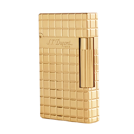 ST Dupont Lighter Ligne 2 Engraving Square Lattice #015