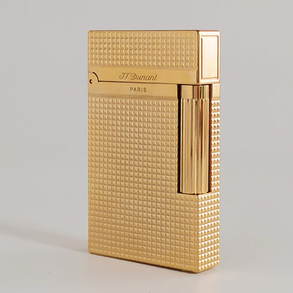 JT Dunant Lighter Classic Engraved with Small Square #006