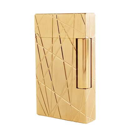 S.T. Dupont Ligne 2 Lighter Firelines Gold #044