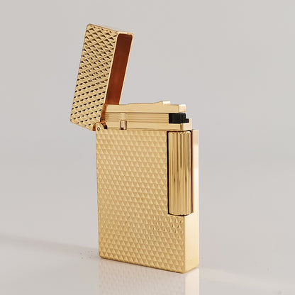 ST Dupont L2 New Diamond Style Engraving Lighter #018